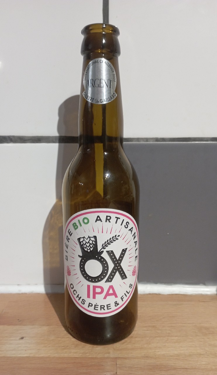 OX IPA, Brasserie OX - Ochs Père & Fils (Marcoussis)