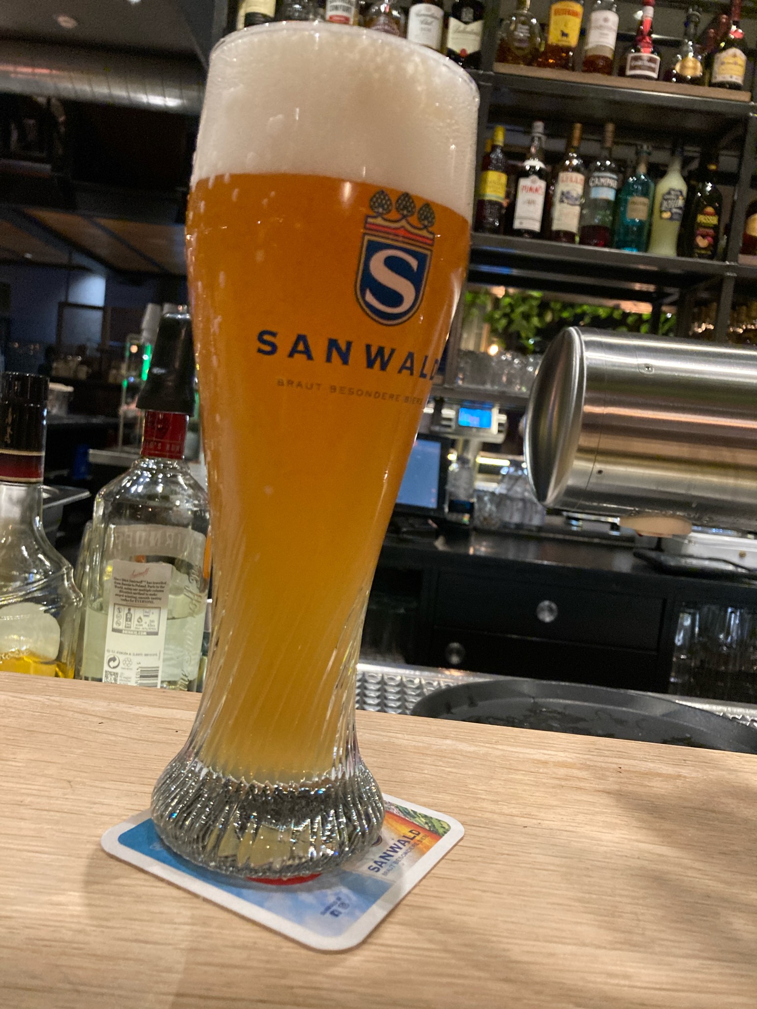 Sanwald Hefe Weizen, Dinkelacker-Schwaben Bräu
