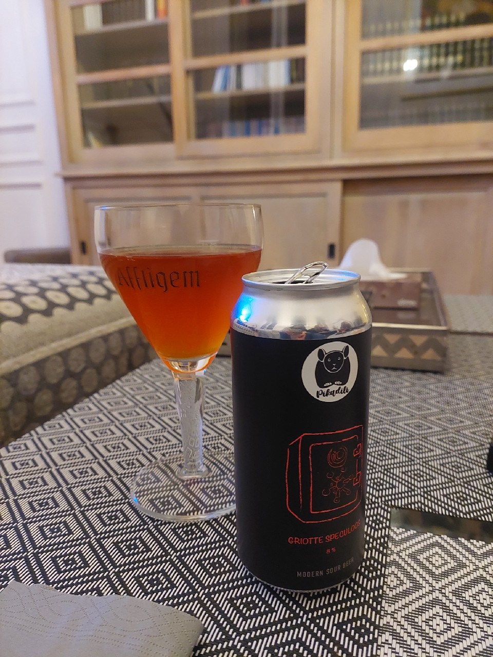 Griotte Speculos, Brasserie Pikadili