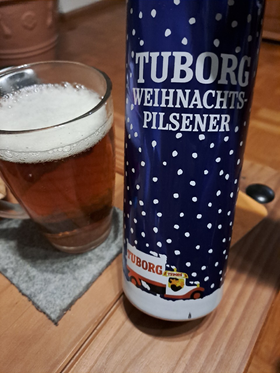 Tuborg Weihnachts-Pilsener, Denmark