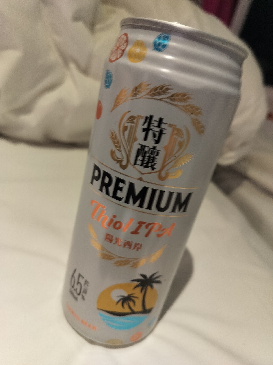 台啤特釀 陽光西岸啤酒 Premium Thiol IPA, Taiwan Tobacco and Liquor Corp.