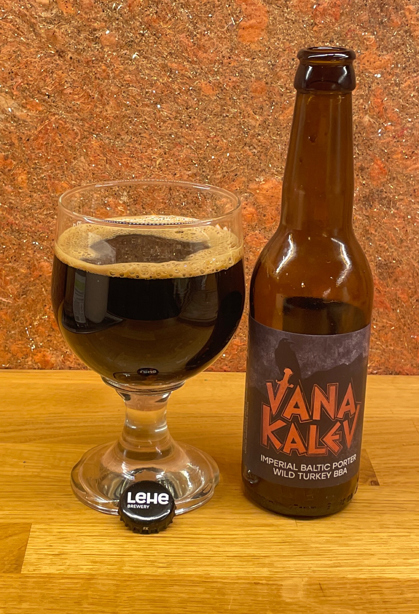 Vana Kalev Wild Turkey BBA, Lehe Pruulikoda