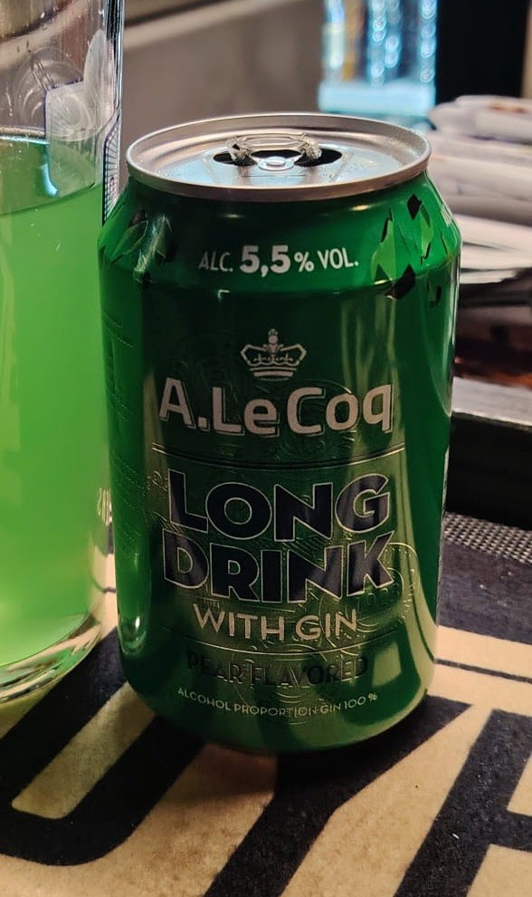 Long Drink Pear Flavored, A. Le Coq (Olvi)