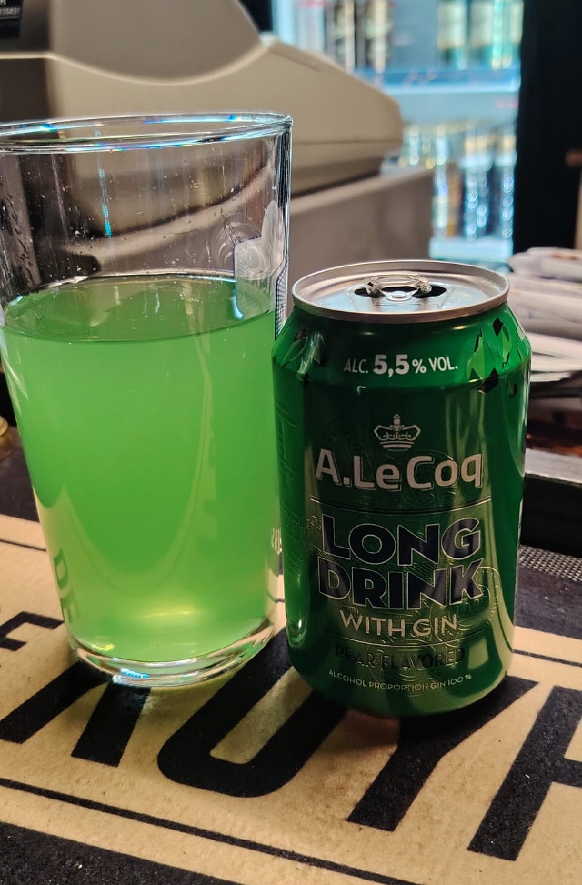 Long Drink Pear Flavored, A. Le Coq (Olvi)