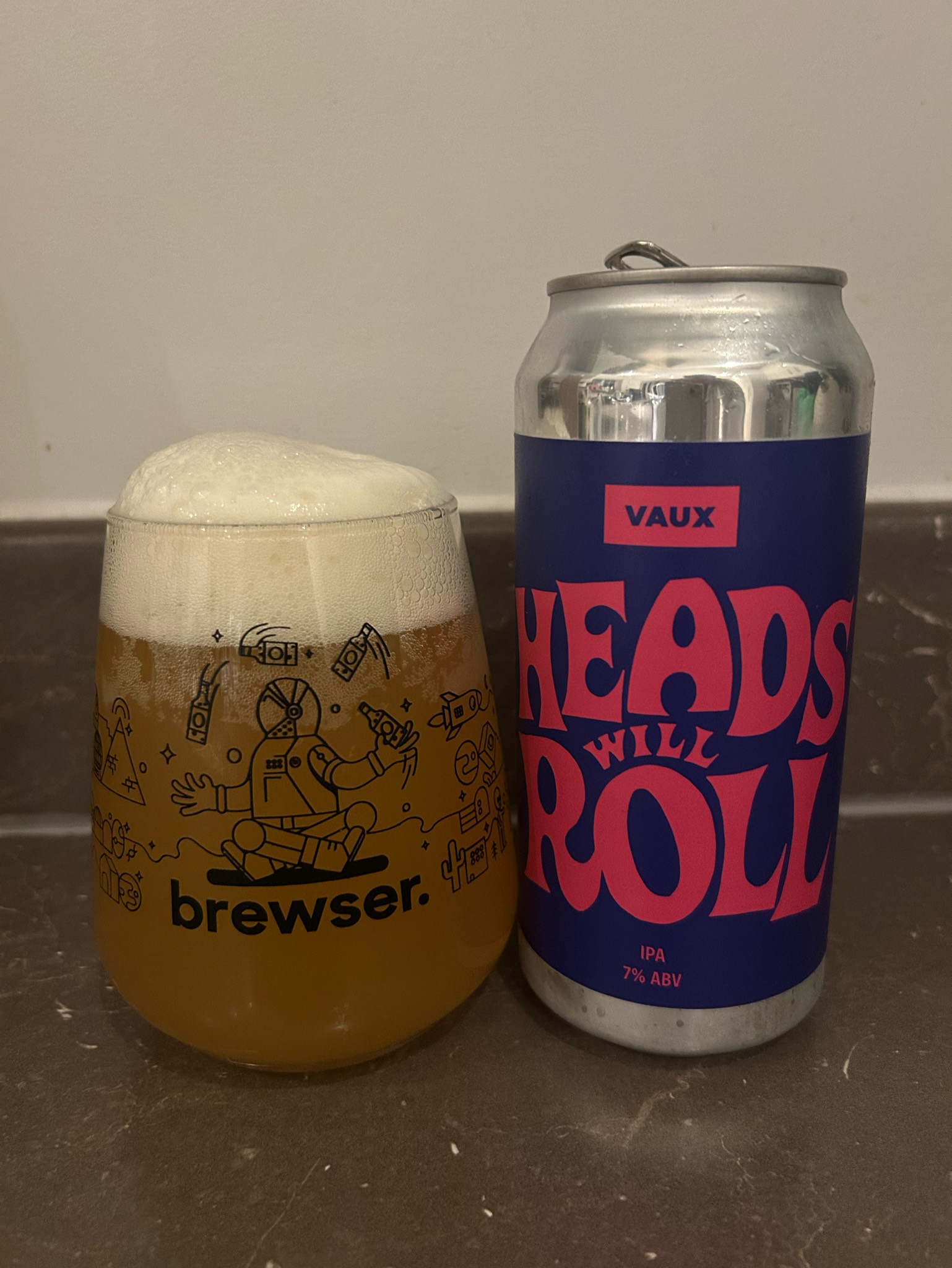 Heads Will Roll, Vaux Brewery