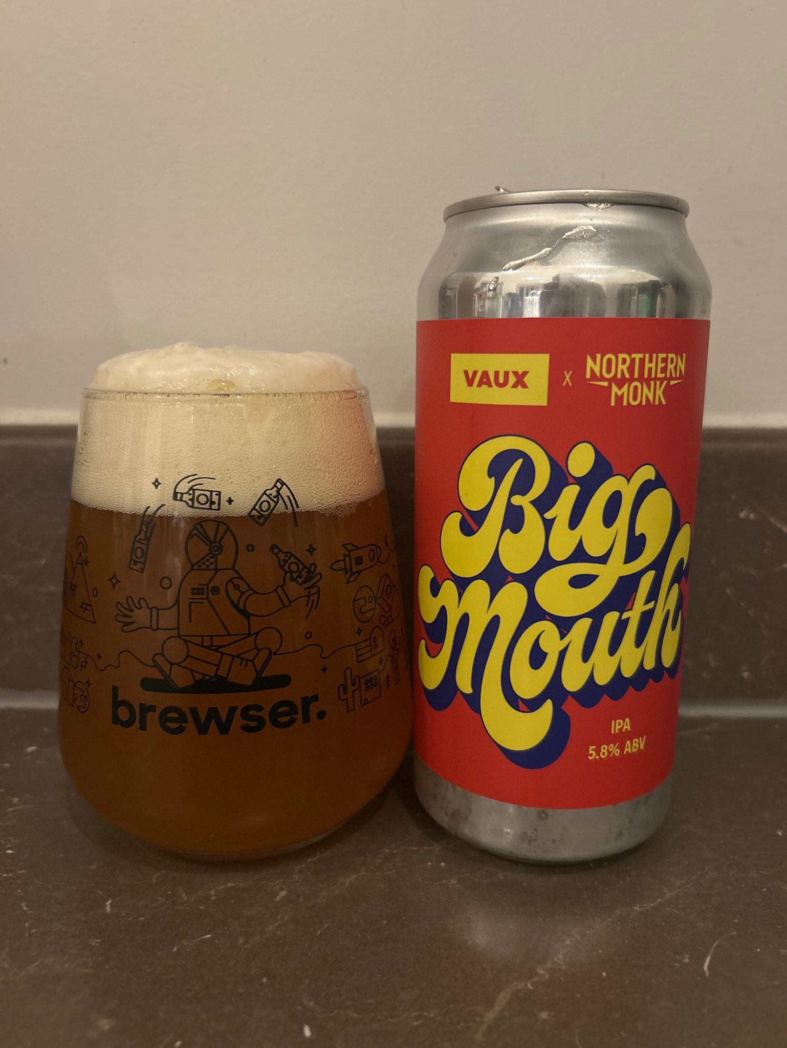 Big Mouth, Vaux Brewery