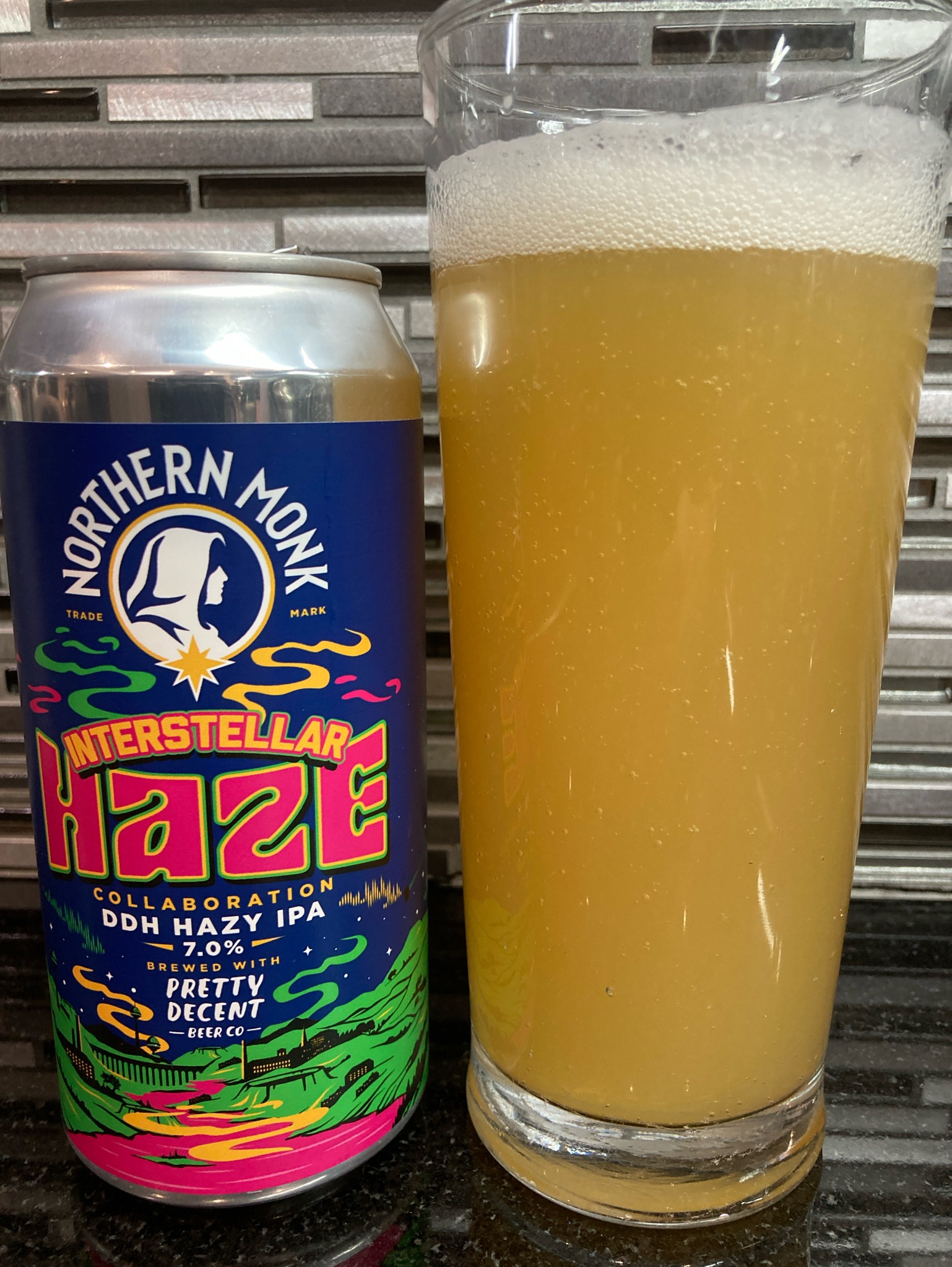 Interstellar haze, Northern Monk Brew Co.