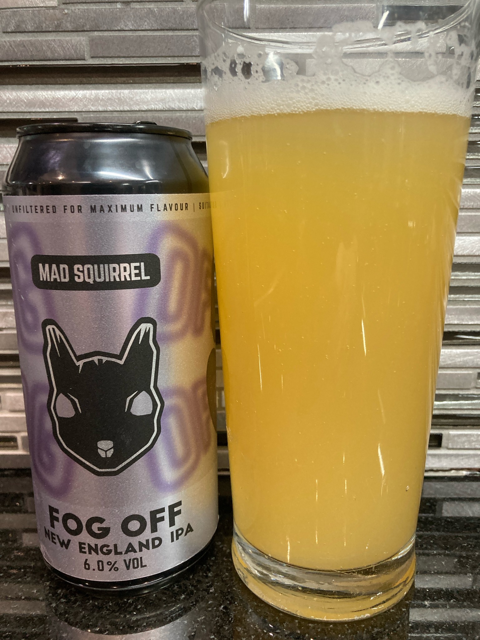 Fog Off V6, Mad Squirrel Brewing