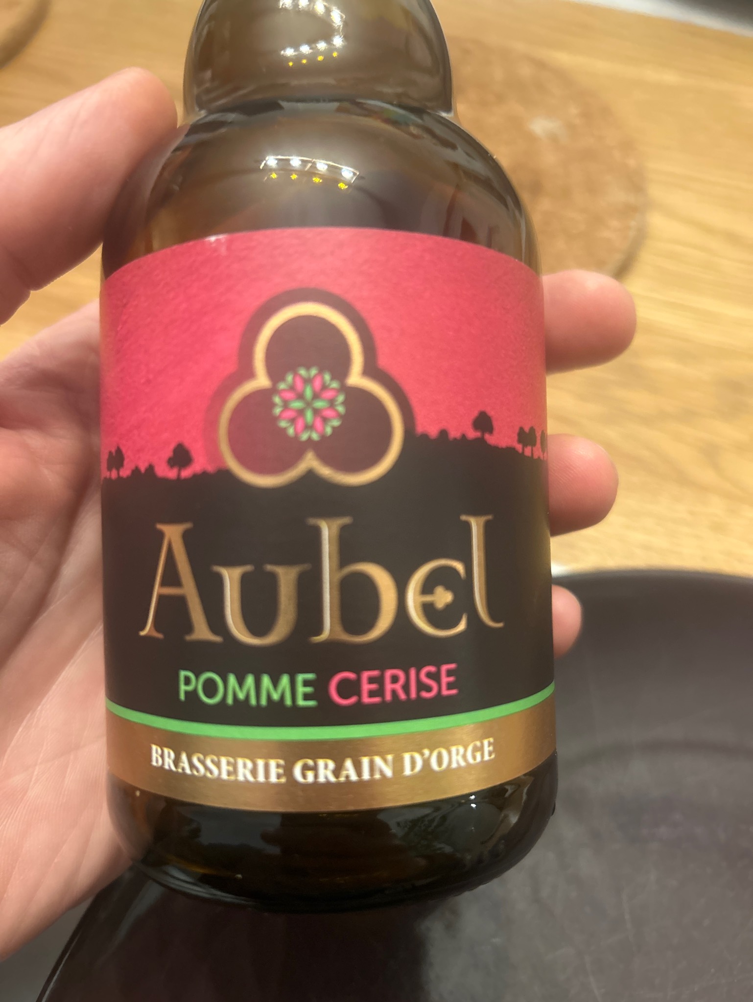 Aubel Pomme Cerise, Brasserie Grain d'Orge
