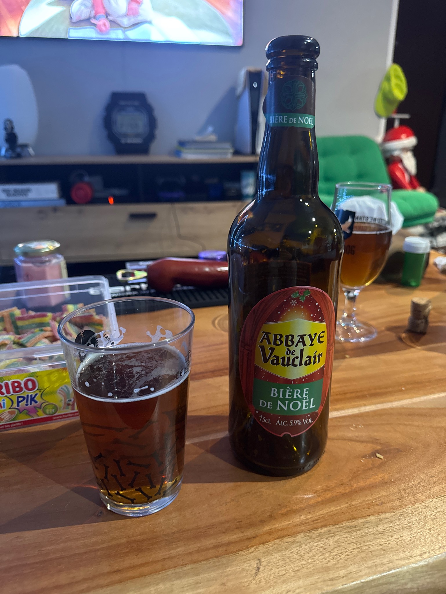 Abbaye De Vauclair - Bière De Noël, Brasserie Champigneulles (TCB)