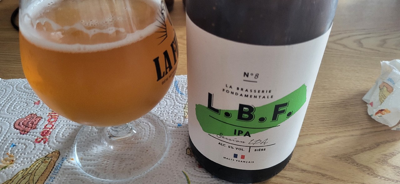 L.B.F. N°8 IPA Session IPA, France
