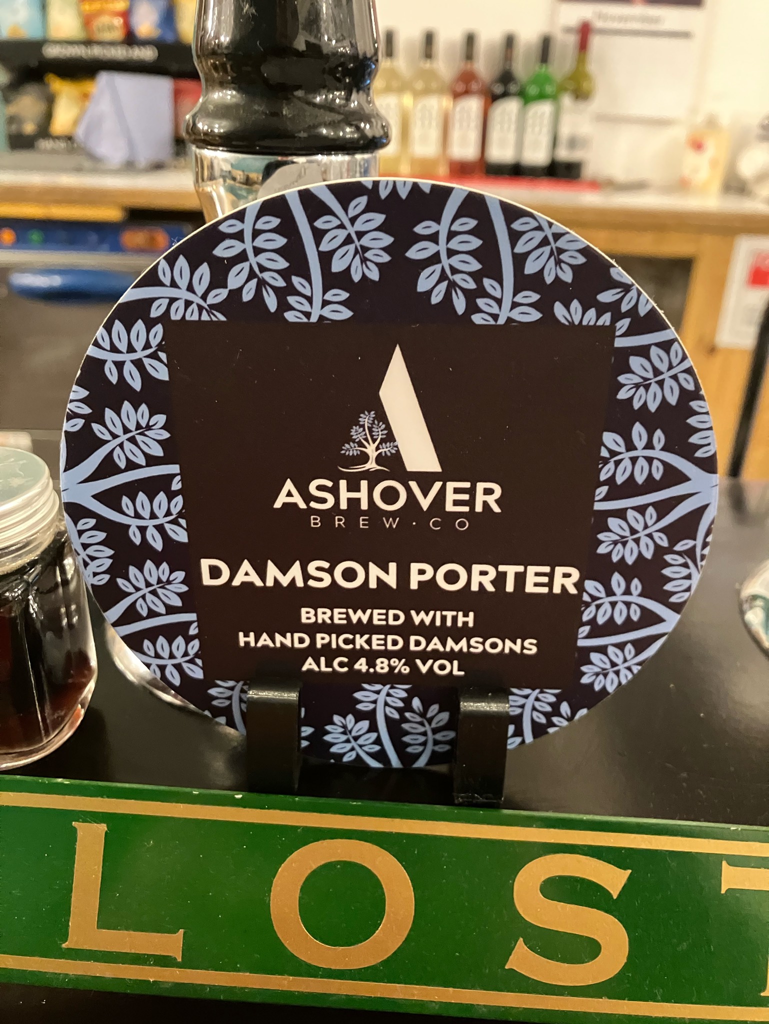 Damson Porter, Ashover Brewery