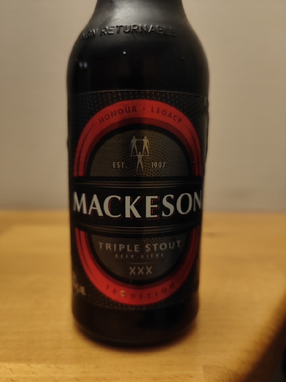 Mackeson XXX Stout, Carib Brewery