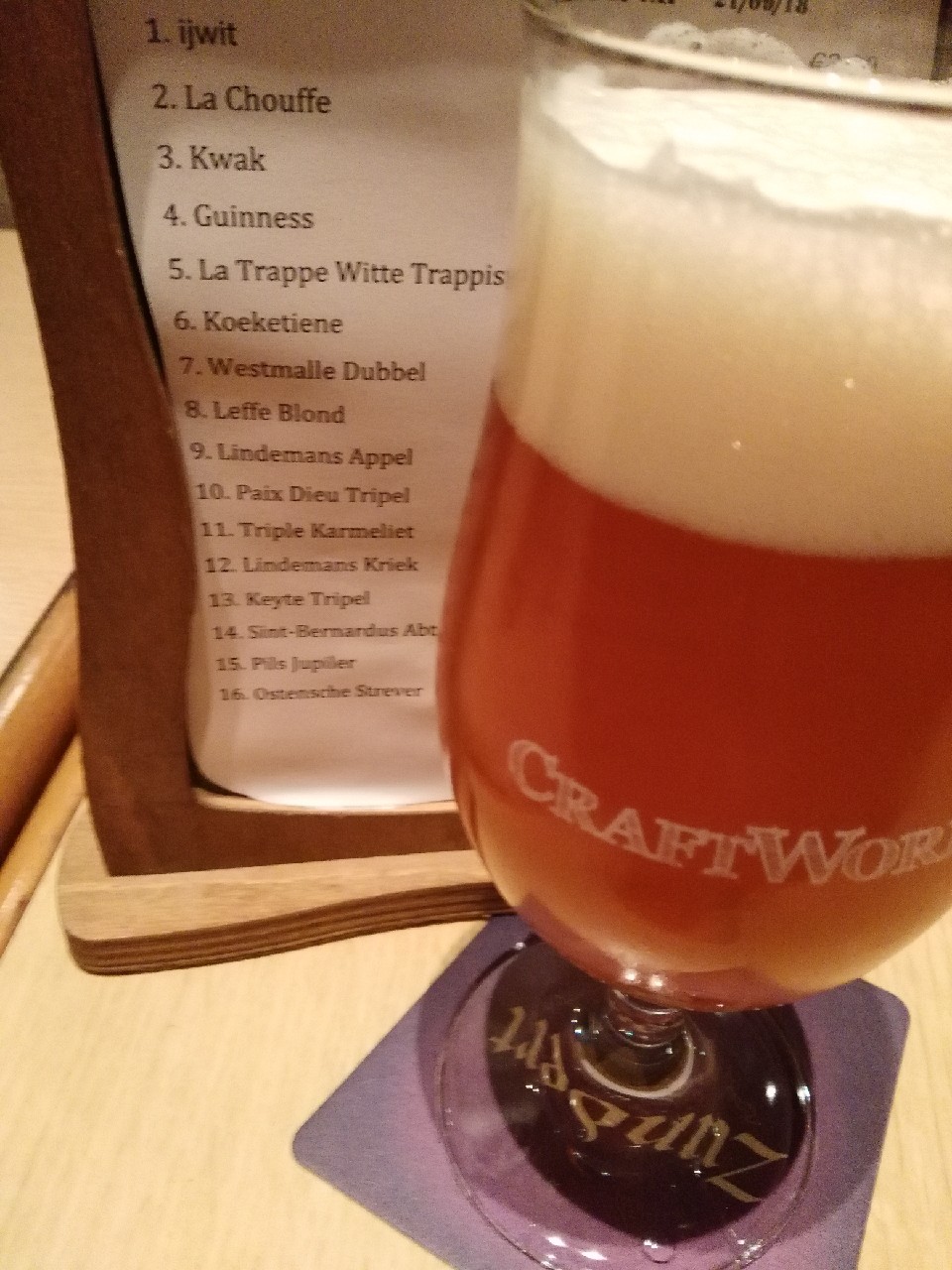 Ostensche Strever, Brouwerij Maenhout