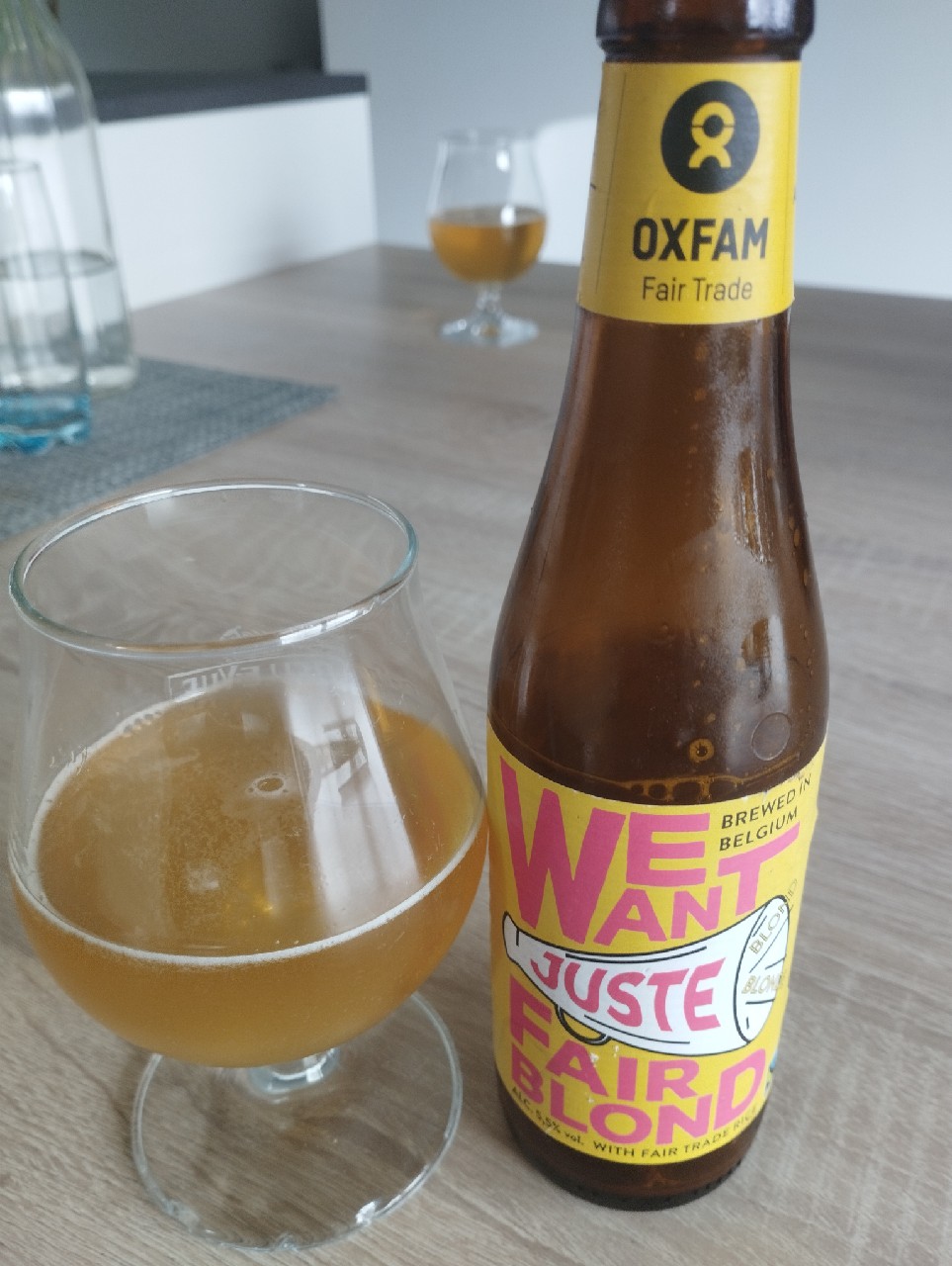 Oxfam Juste Blonde, Belgium