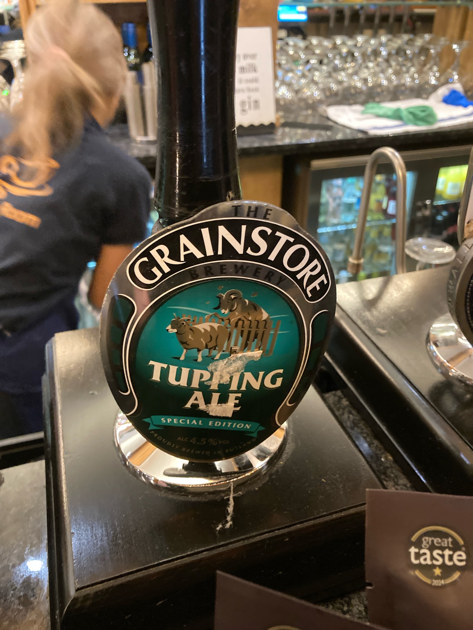 Tupping Ale, Grainstore Brewery