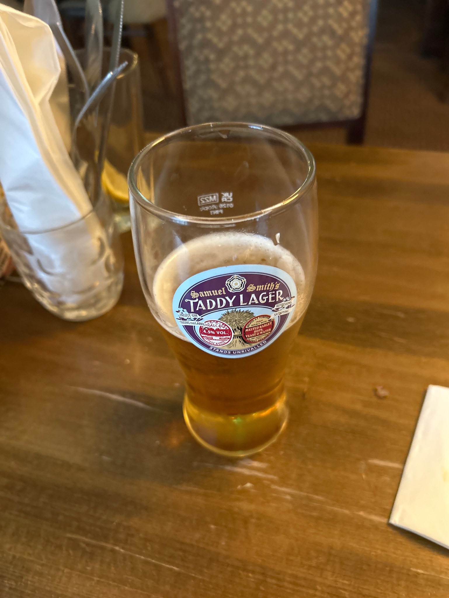 Taddy Lager, Samuel Smith Old Brewery