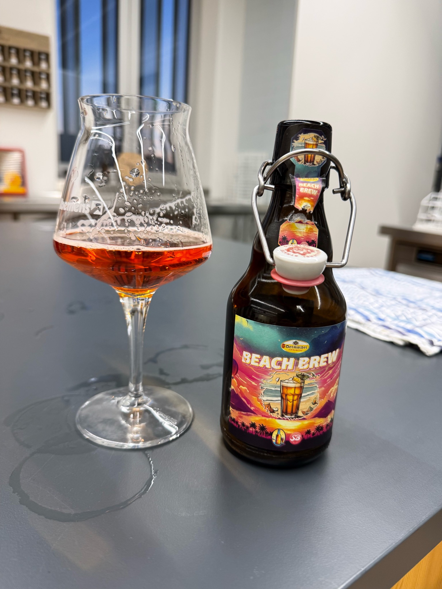 detmolder beach brew, Privat-Brauerei Strate Detmold
