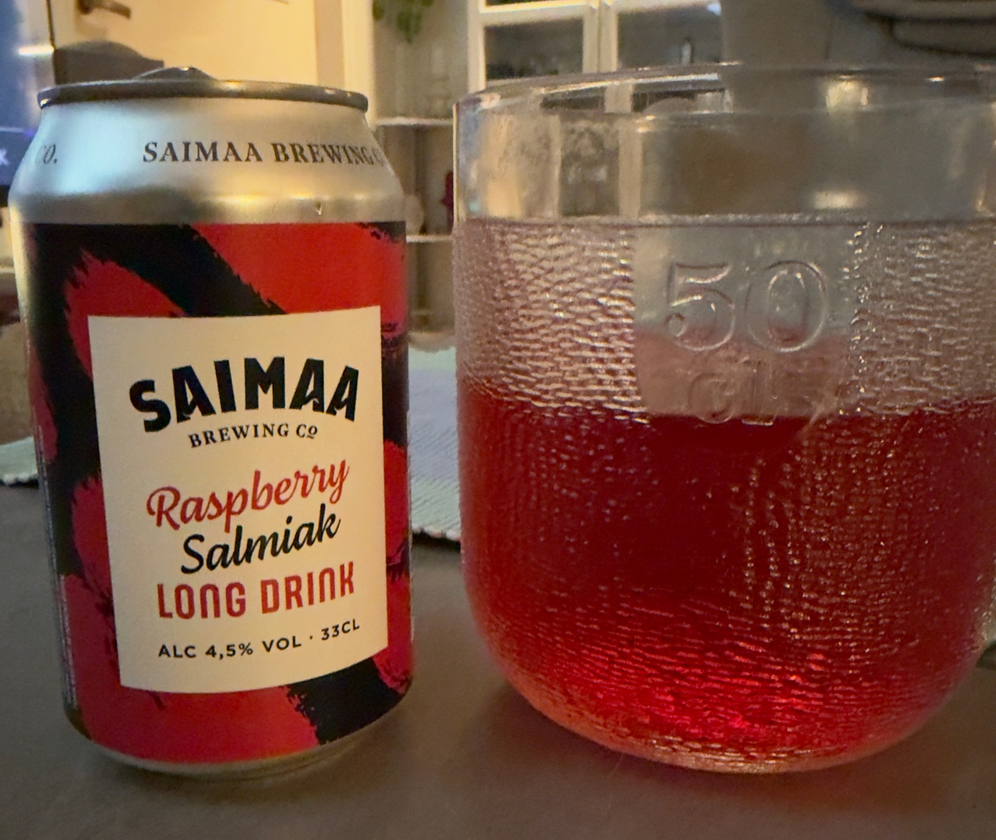Raspberry Salmiak Long Drink, Finland