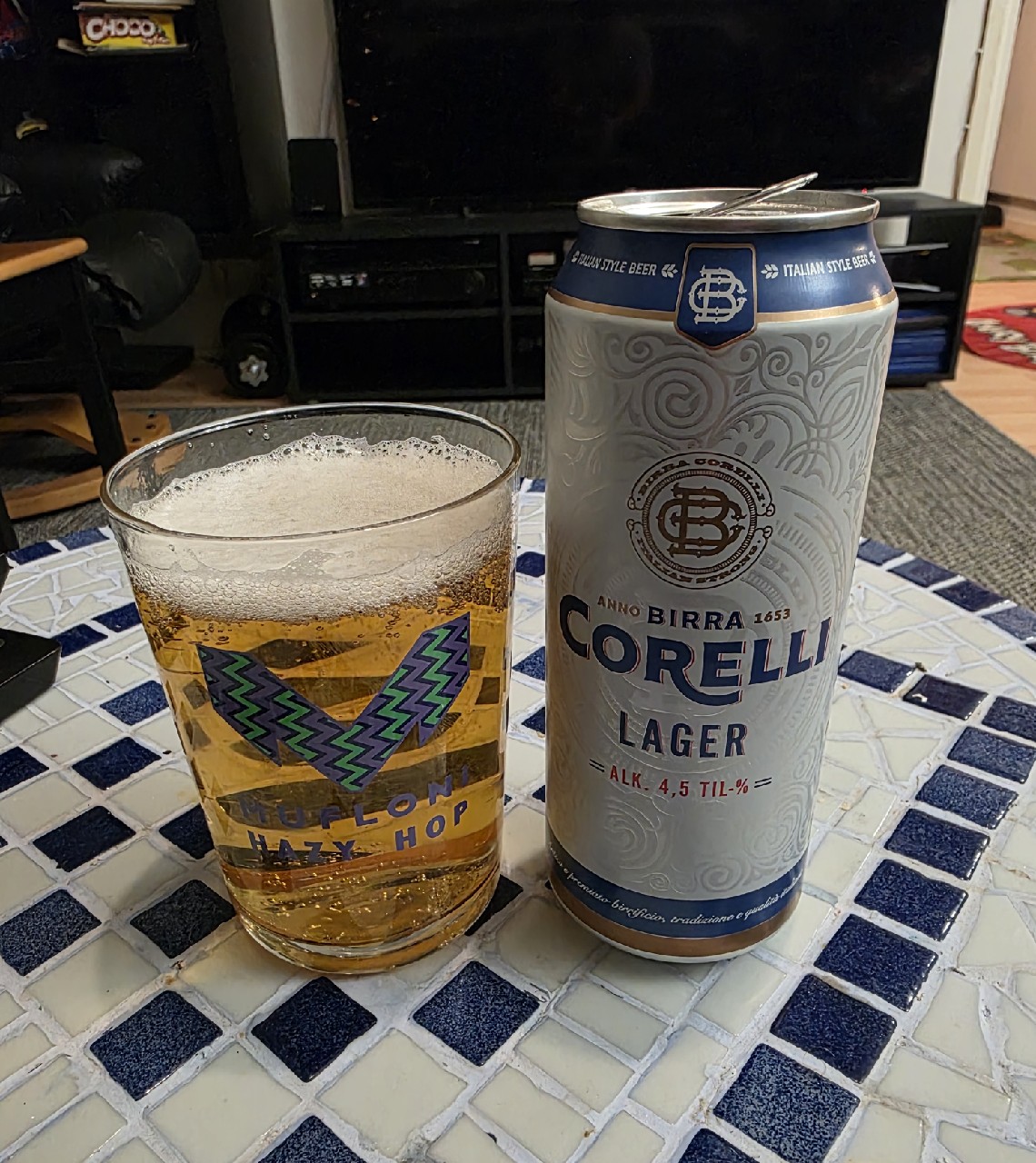 Birra Corelli Lager, Font Salem (Damm)