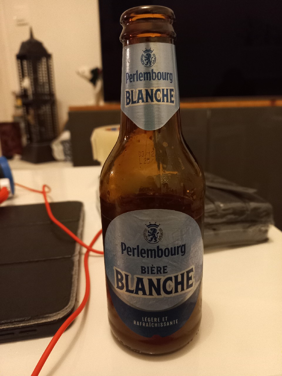 Perlembourg Bière Blanche 4.5 %, France