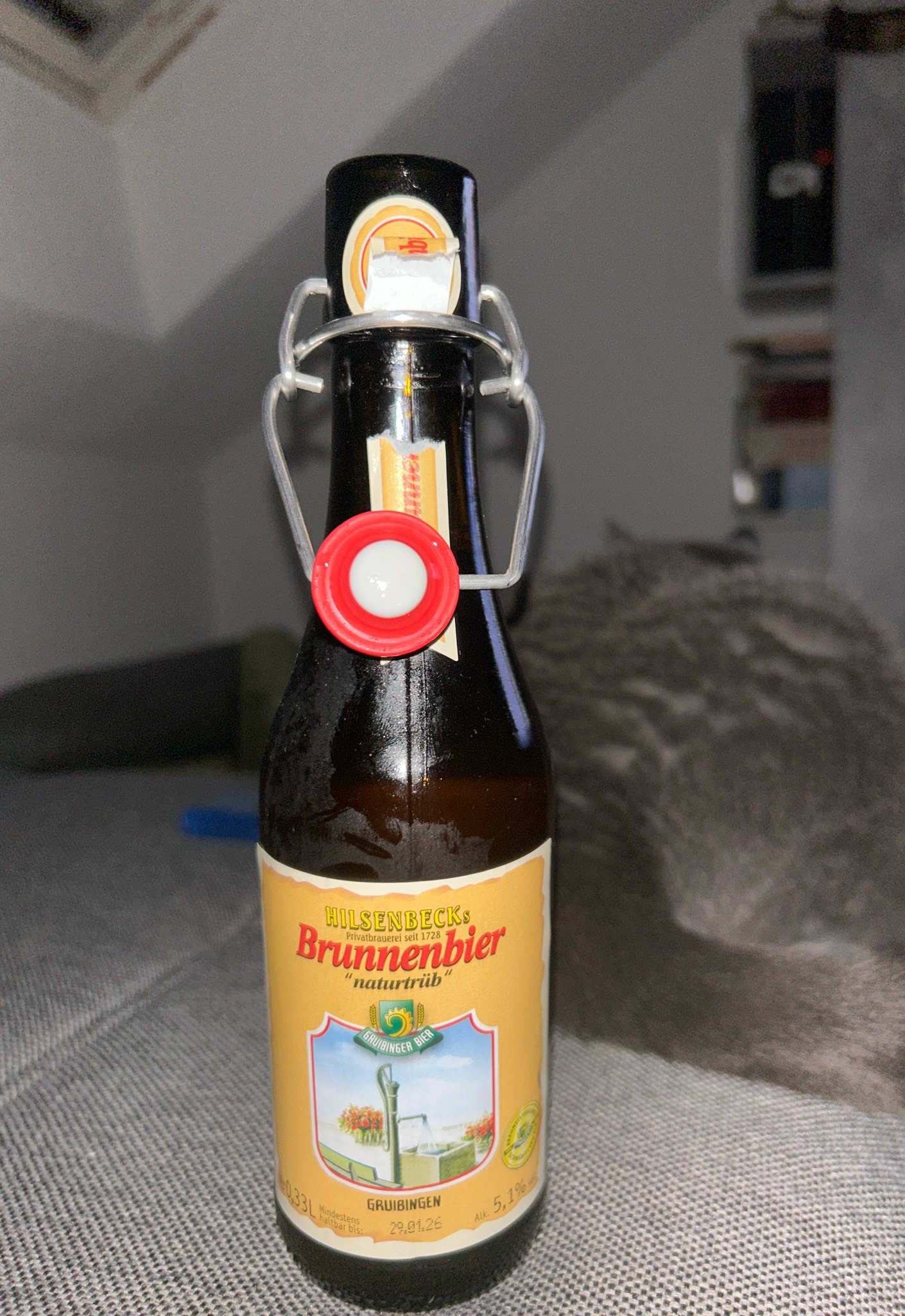 Brunnenbier, Lammbrauerei Hilsenbeck - Gruibinger Bier