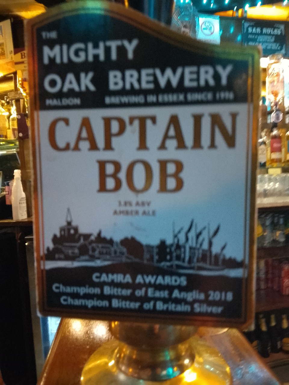 Captain Bob, The Mighty Oak Brewing Company