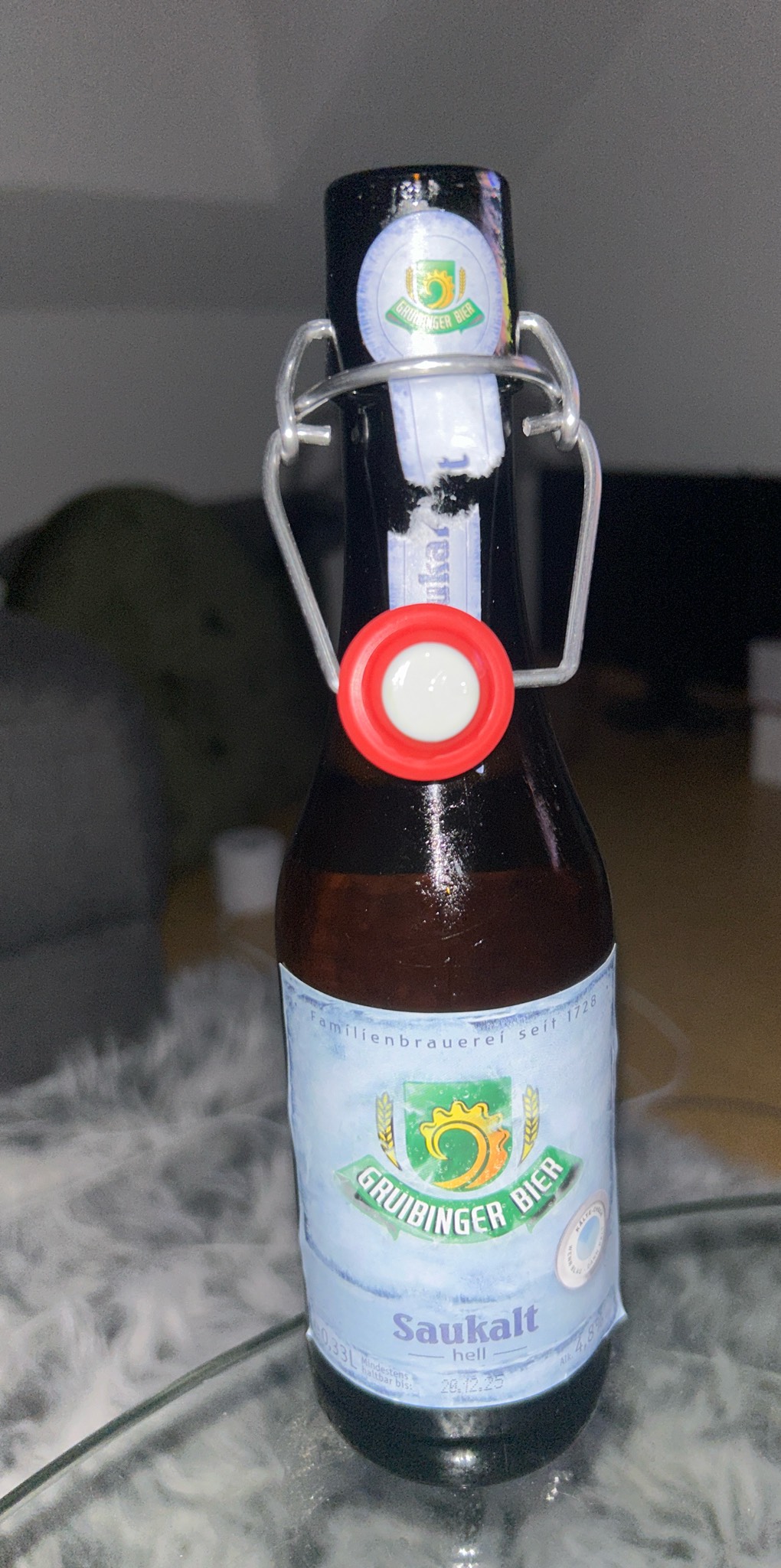 Gruibinger Saukalt, Lammbrauerei Hilsenbeck - Gruibinger Bier