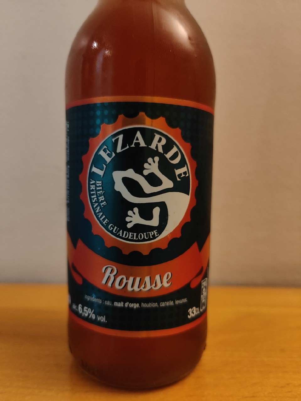 Lézarde Rousse, Guadeloupe