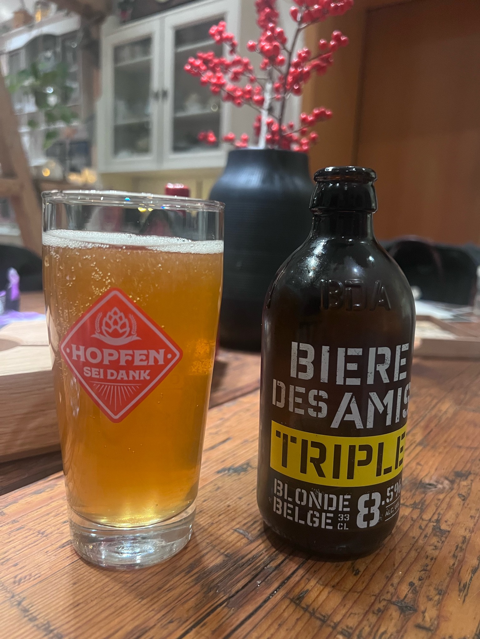 Bière Des Amis Triple, Belgium