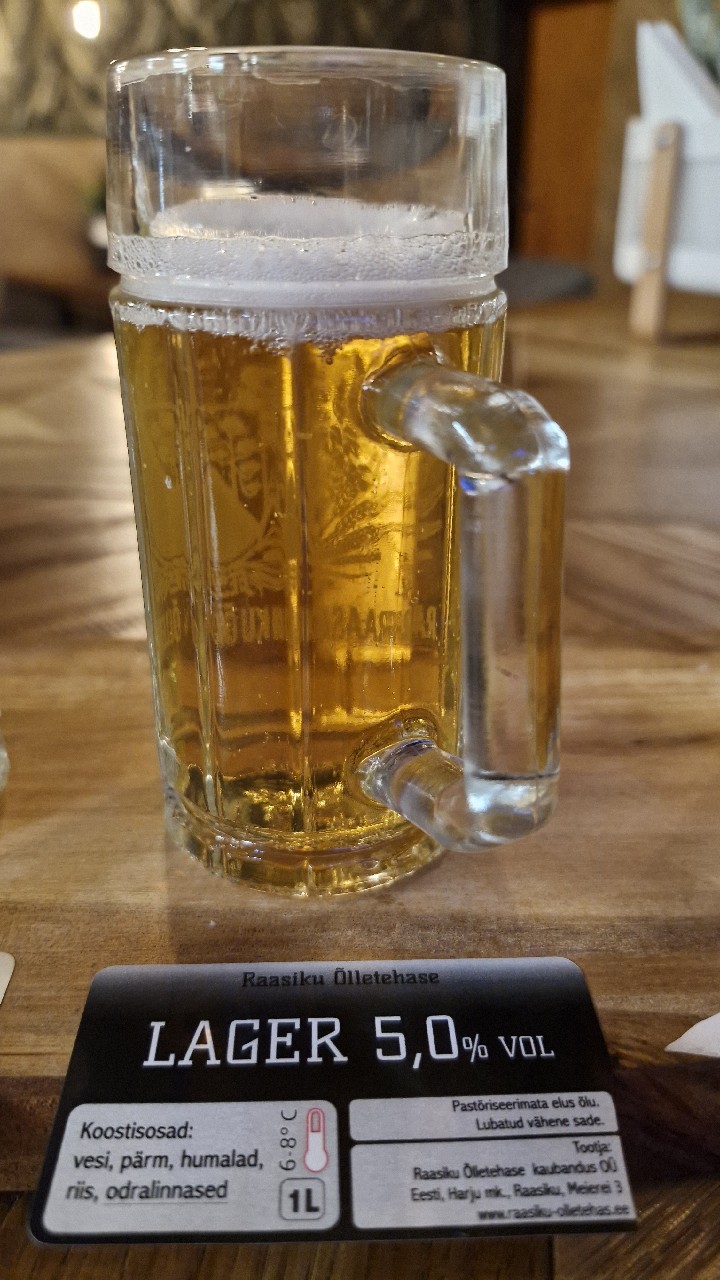 Raasiku Lager, Raasiku Õlletehas