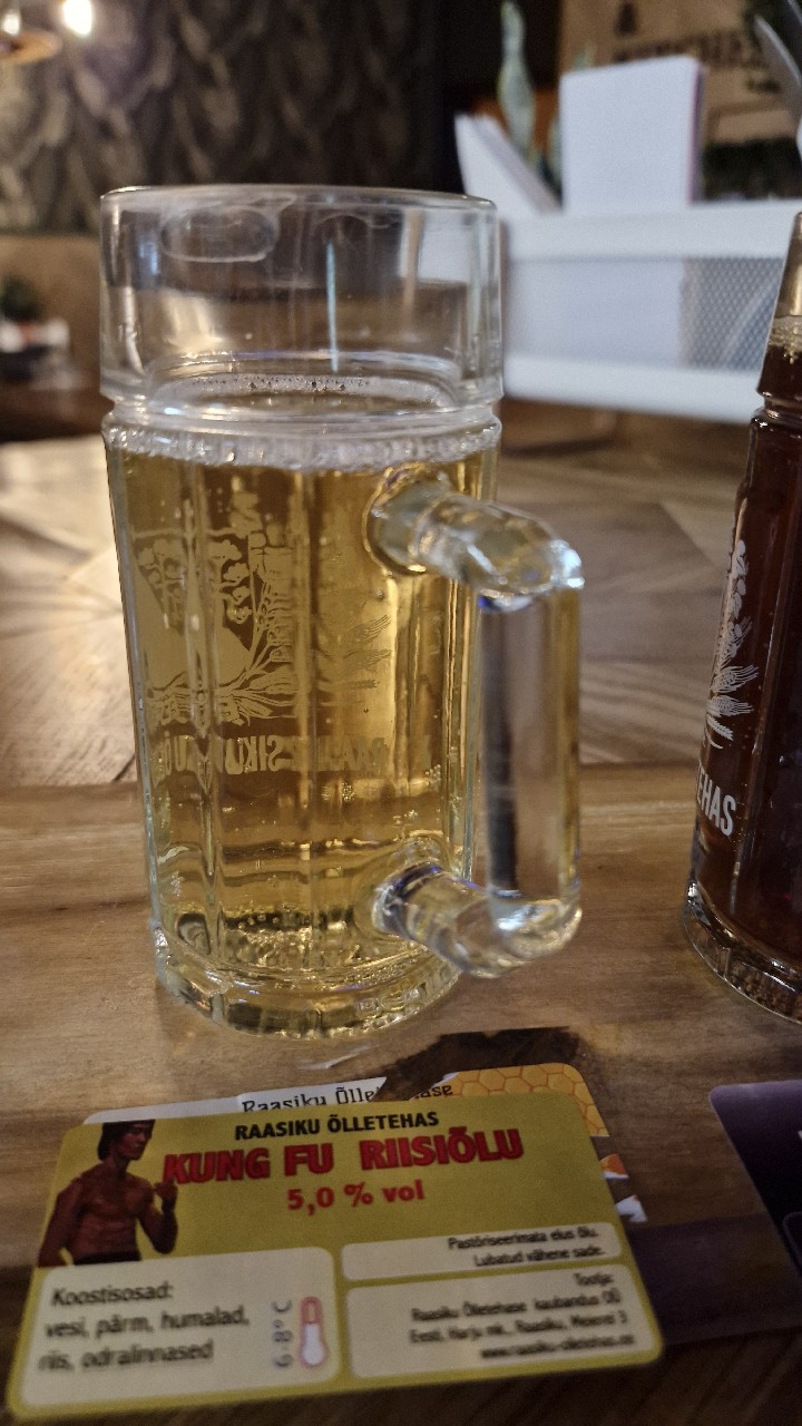 Kung Fu Riisiõlu, Raasiku Õlletehas