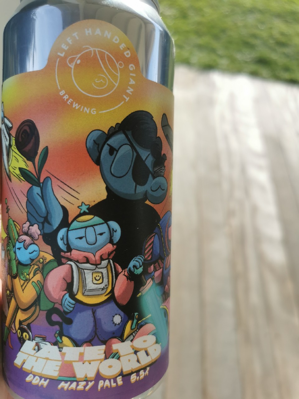 Late to the world, Left Handed Giant Brewing