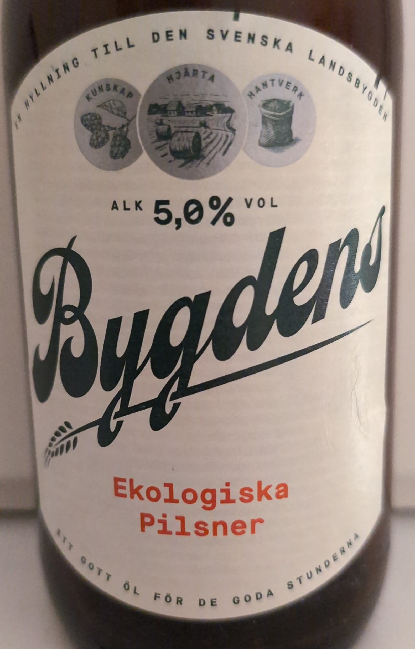 Bygdens Ekologiska Pilsner, Sweden