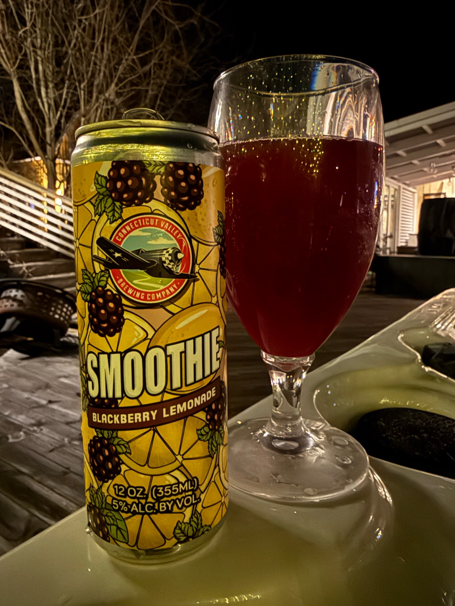 Smoothie Strawberry Lemonade, Connecticut Valley Brewing