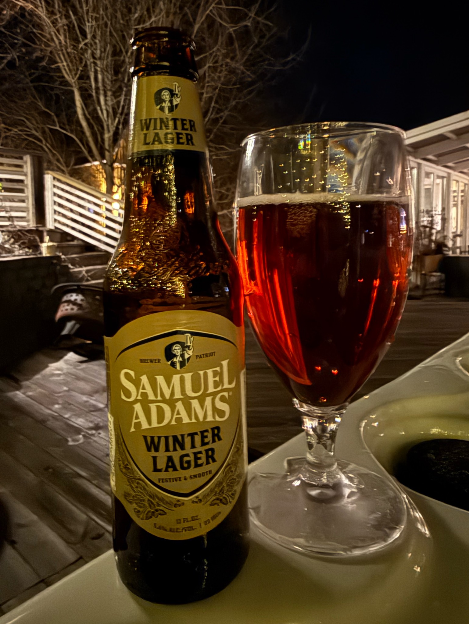 Winter Lager, Samuel Adams (Boston Beer Company)