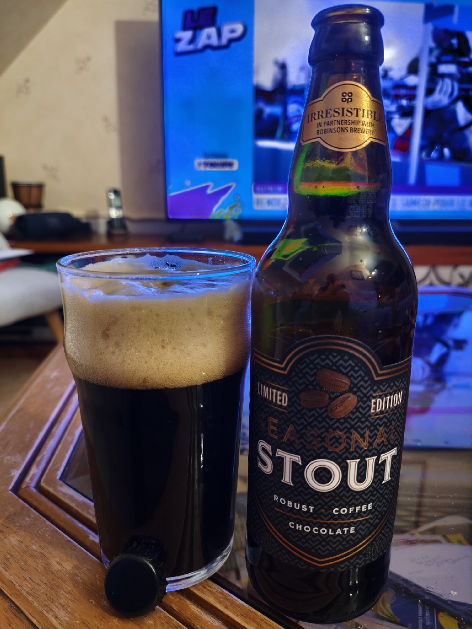 Seasonal Stout, Frederic robinson ltd