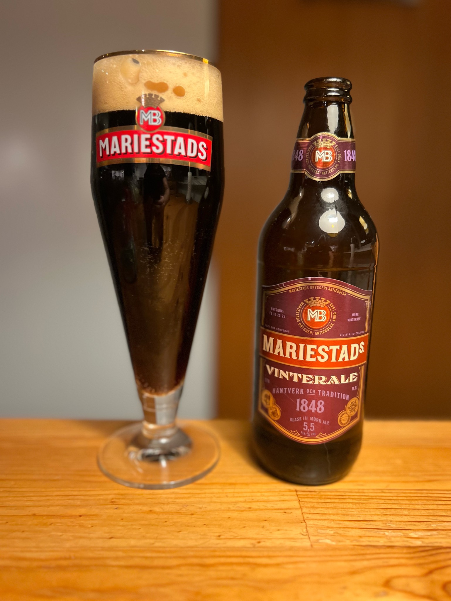 Mariestads Vinterale, Mariestads Bryggeri Aktiebolag