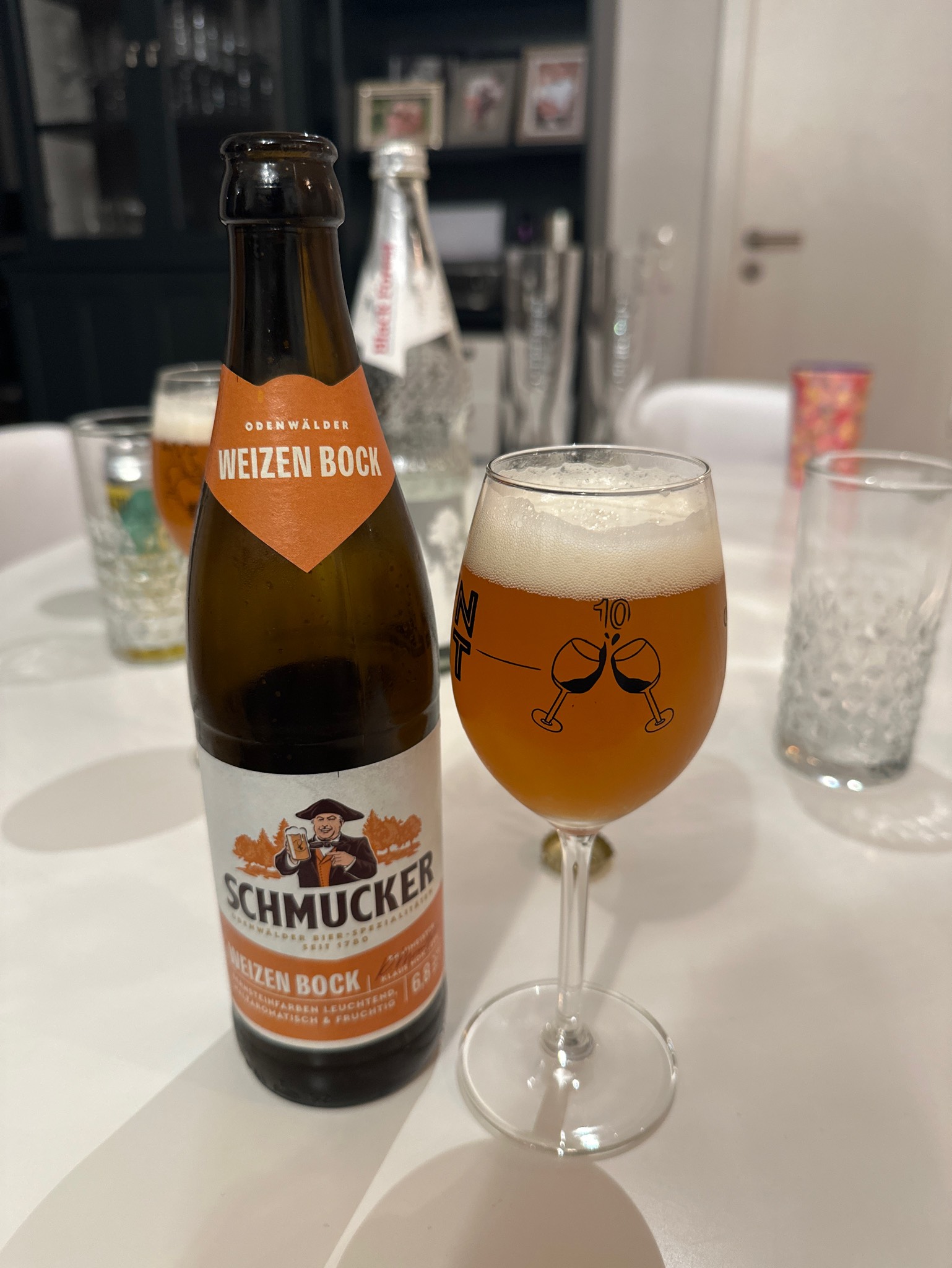 Schmucker Weizen Bock, Privat-Brauerei Schmucker