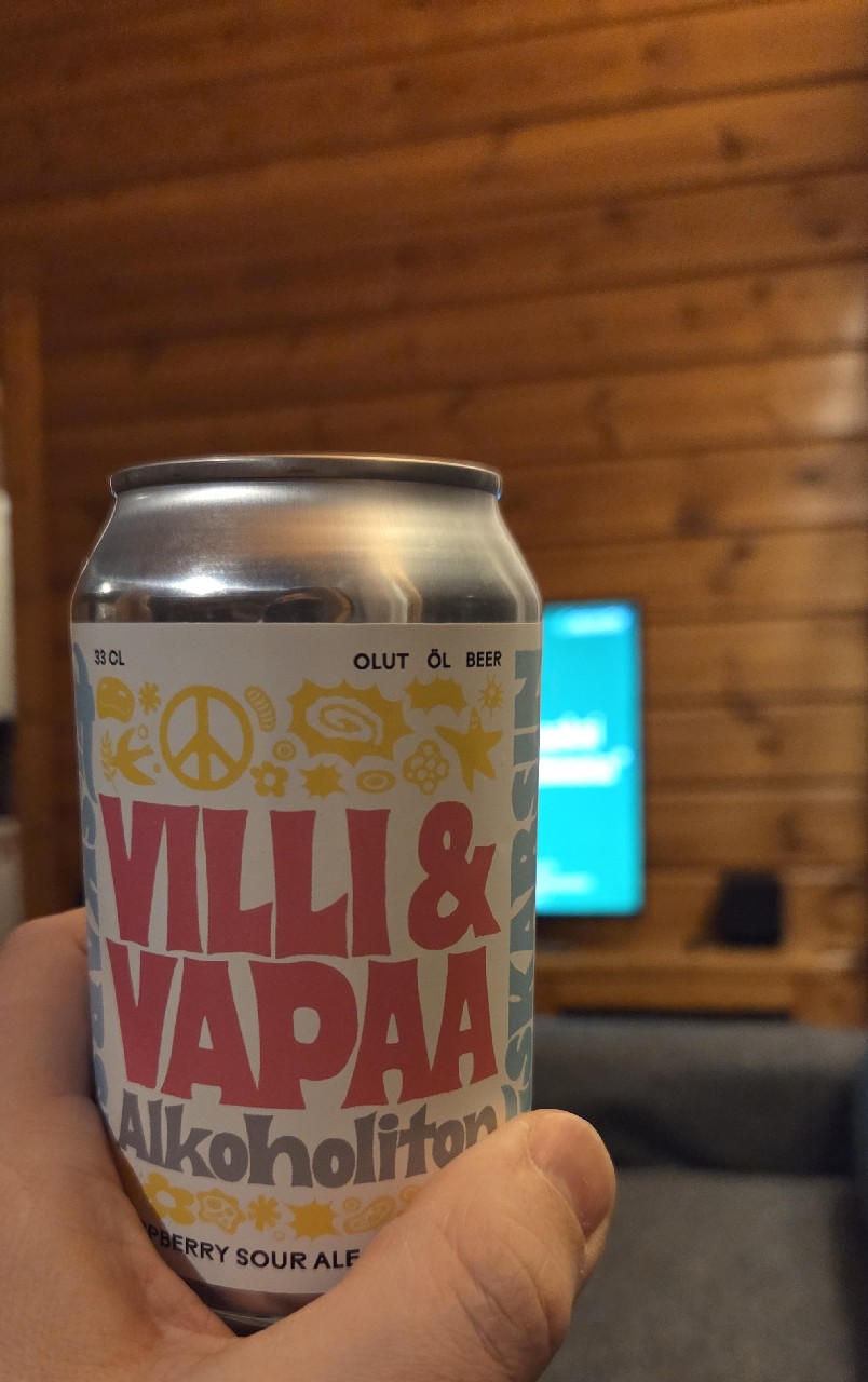 Villi & Vapaa Alkoholiton Sour Ale, Fiskarsin Panimo