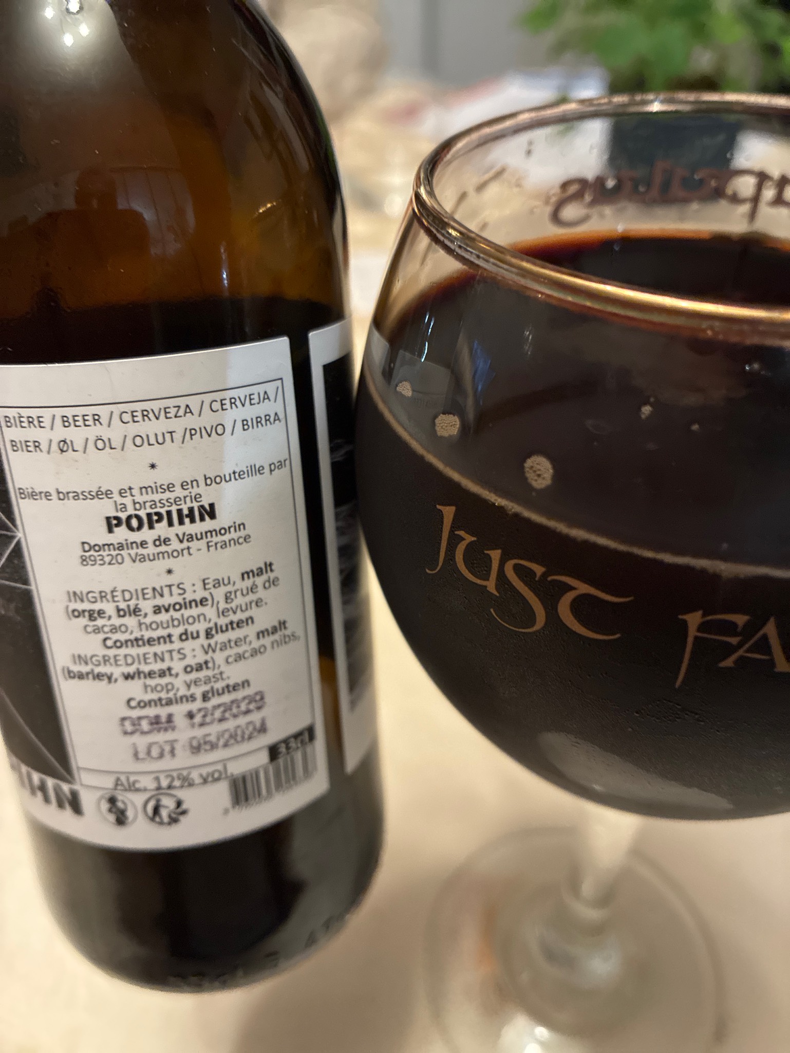 Impérial Stout Bourbon barrel, France