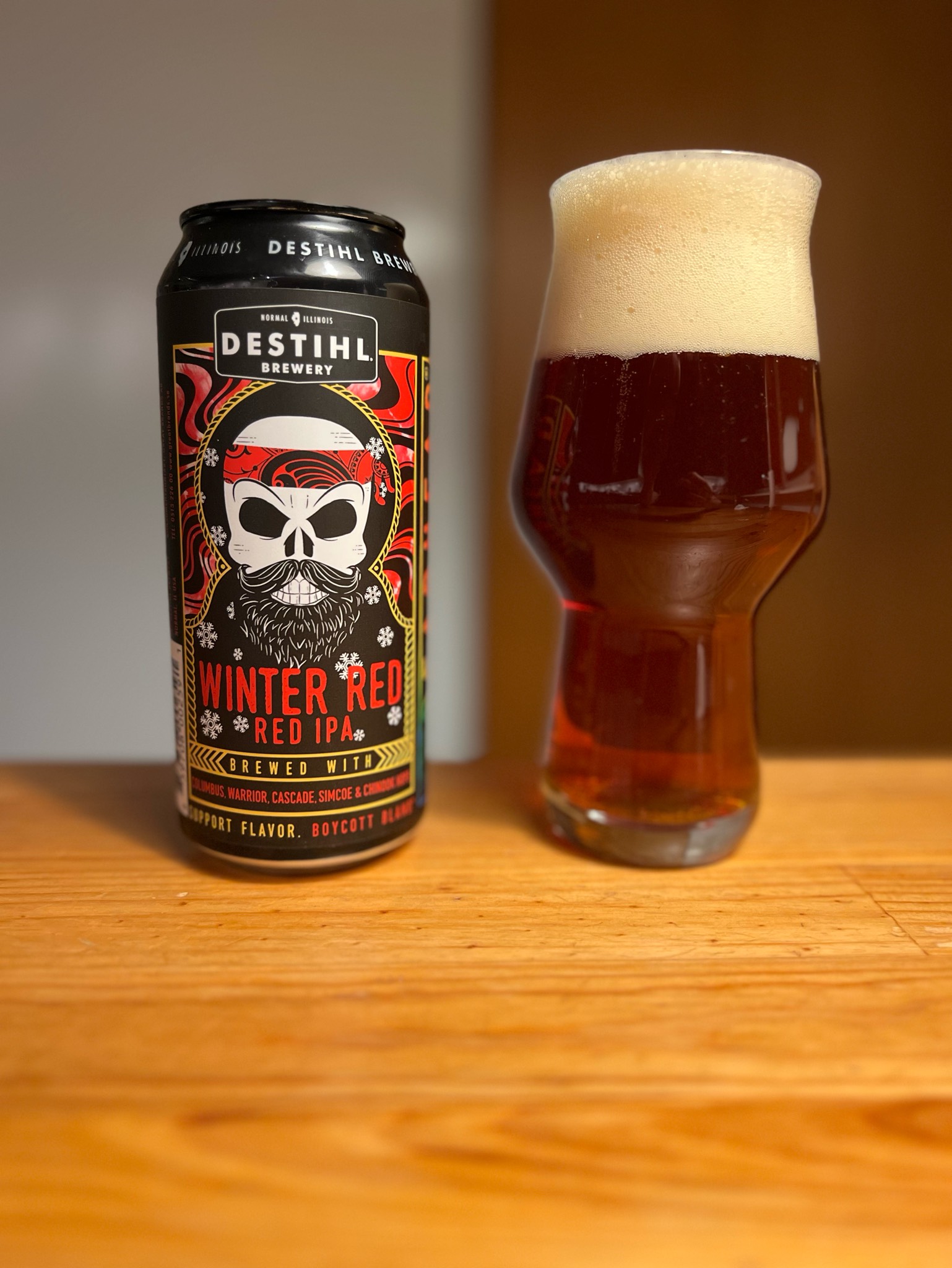 Deadhead IPA Series: Winter Red, Destihl Brewery