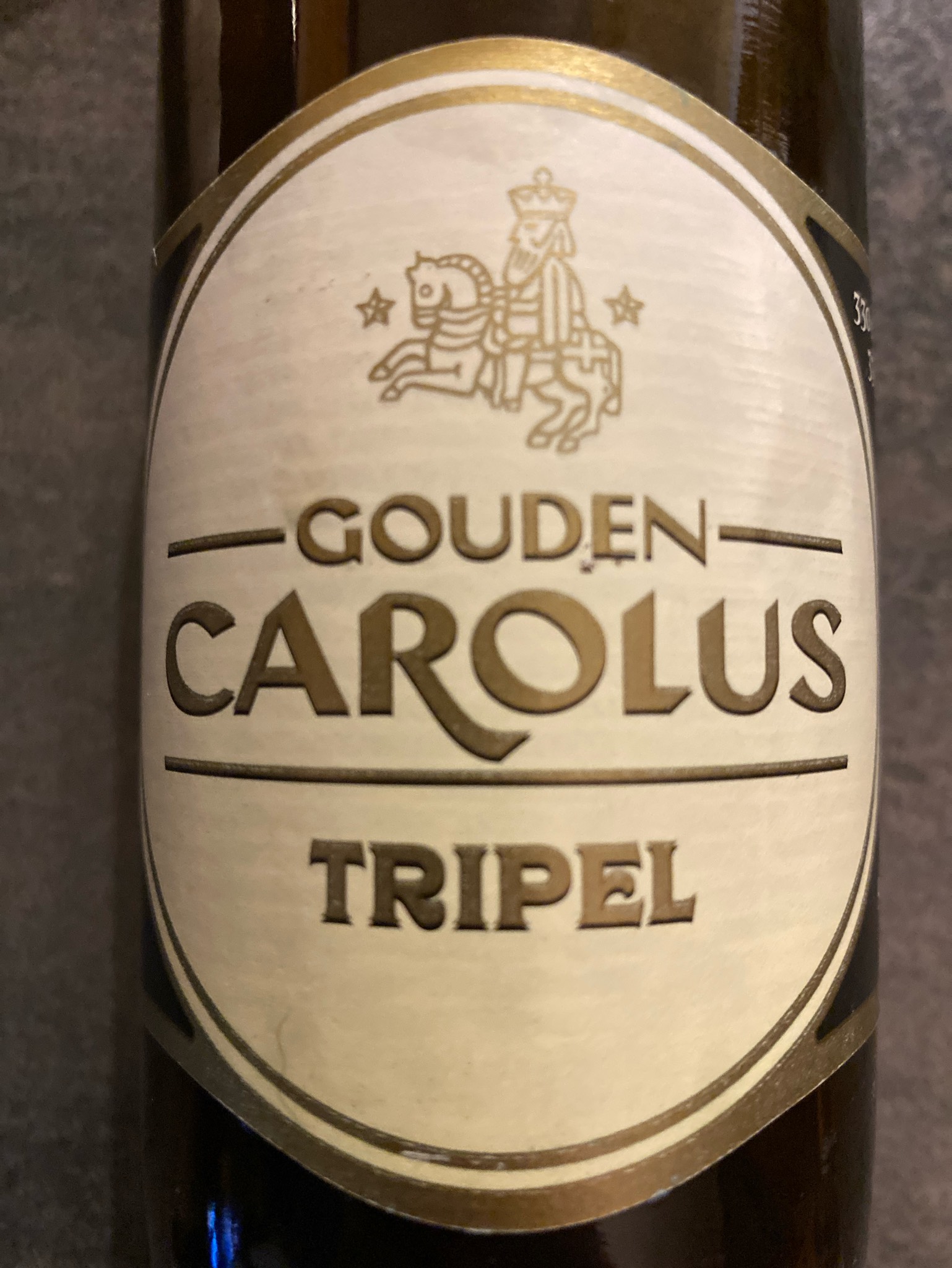 Gouden Carolus Tripel, Belgium