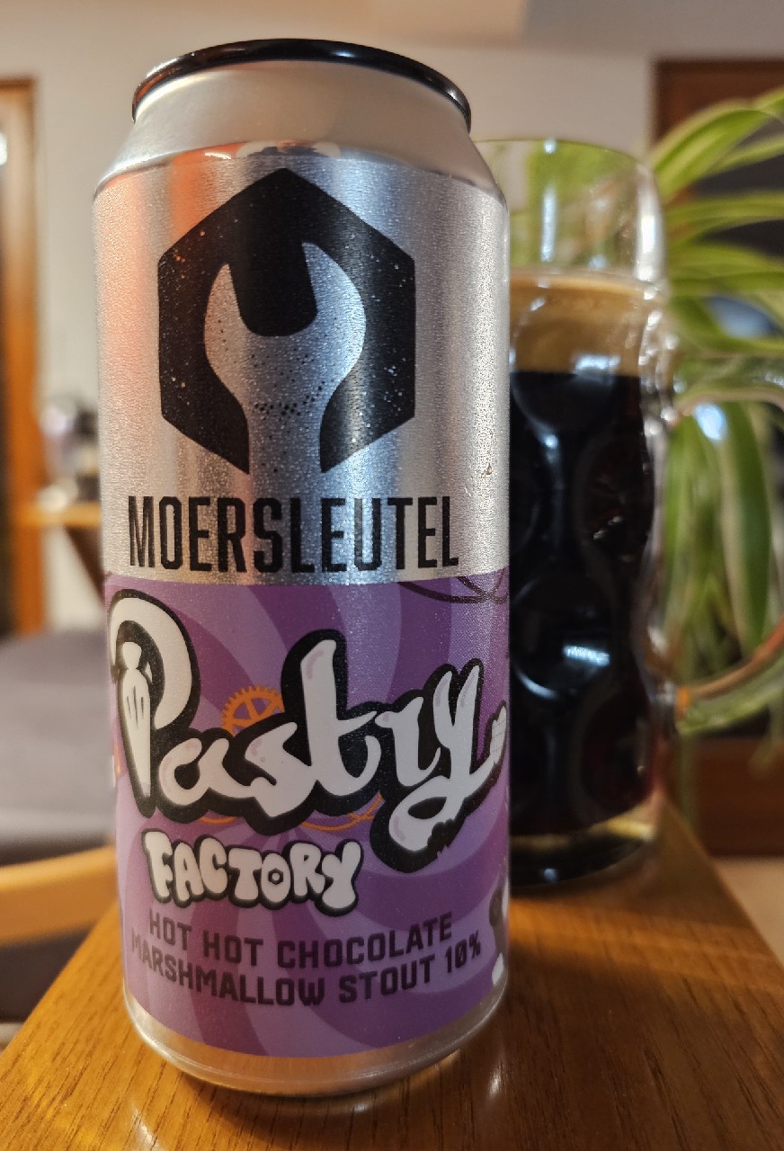 pastry factory hot hot chocolate marshmallow stout, Netherlands