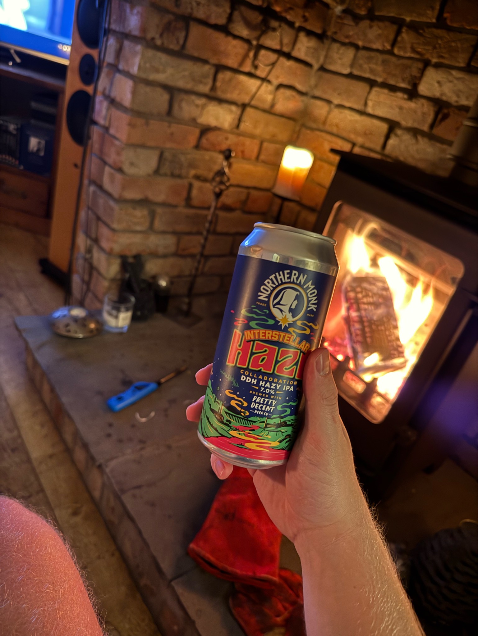 Interstellar haze, England