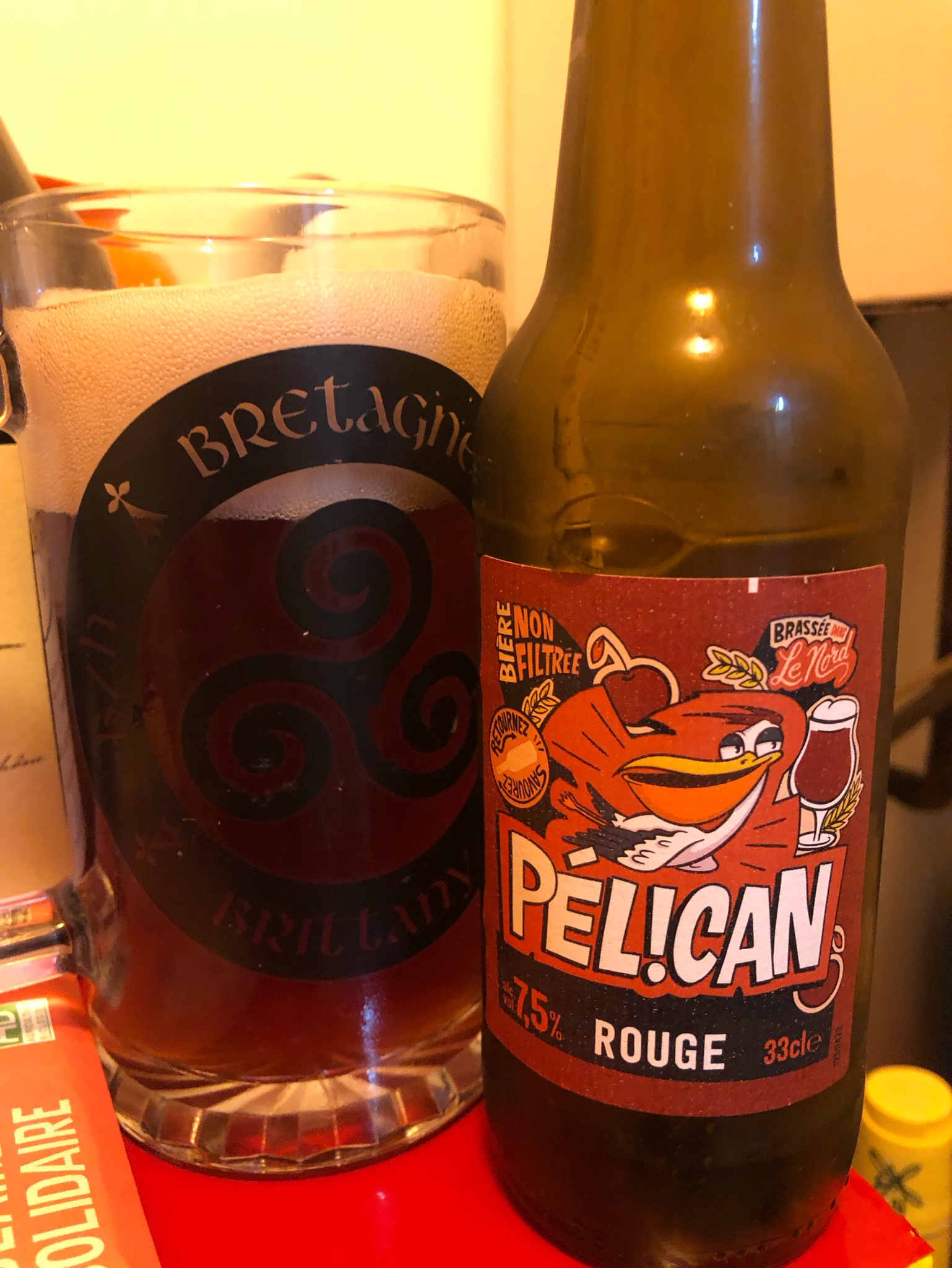 Pélican Rouge, Heineken France
