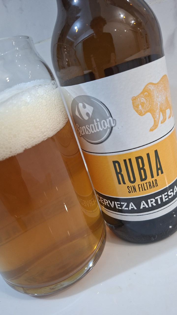Rubia Sin Filtrar, Cervezas La Sagra (Molson Coors)