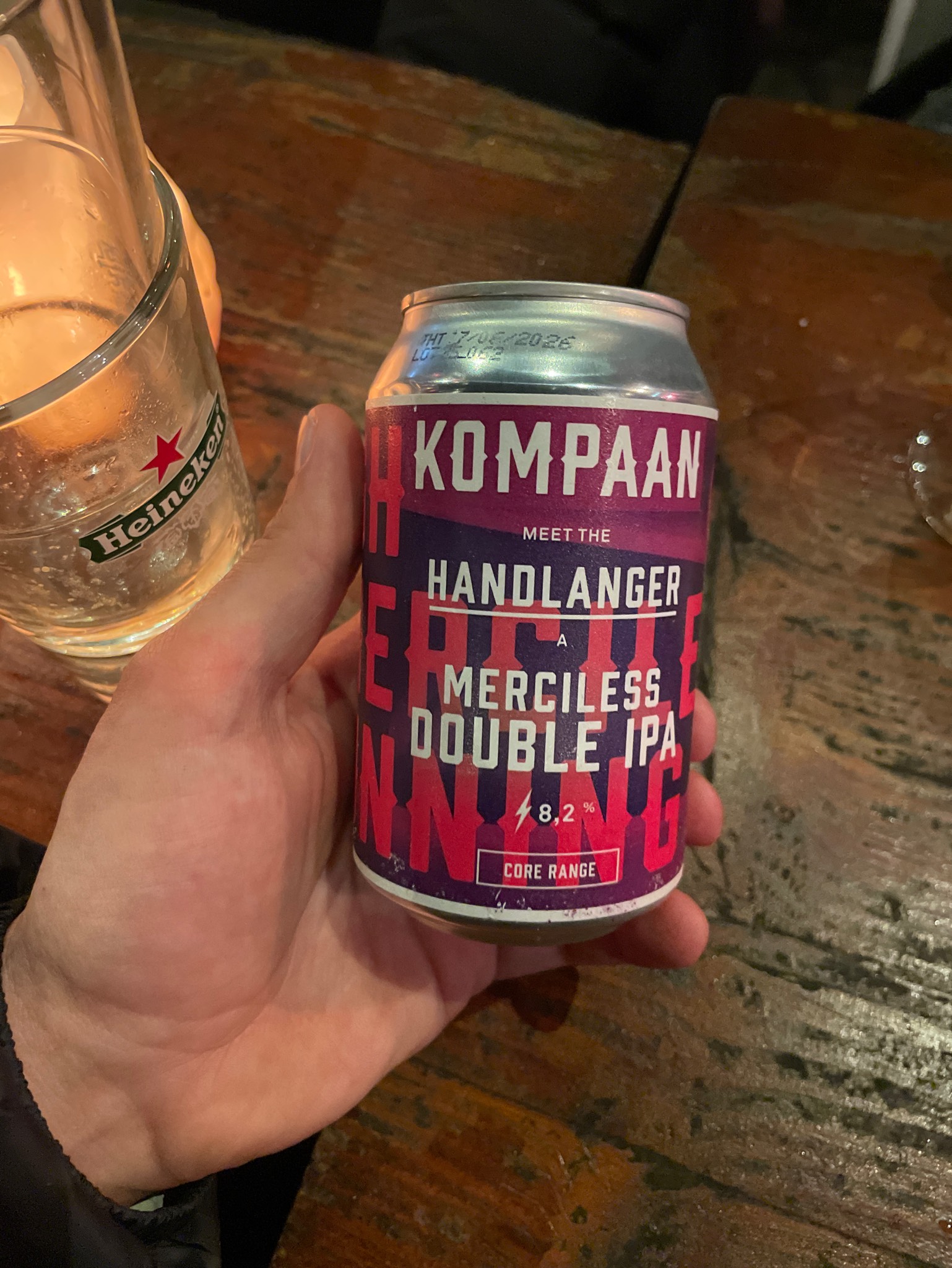 merciless double ipa, Kompaan