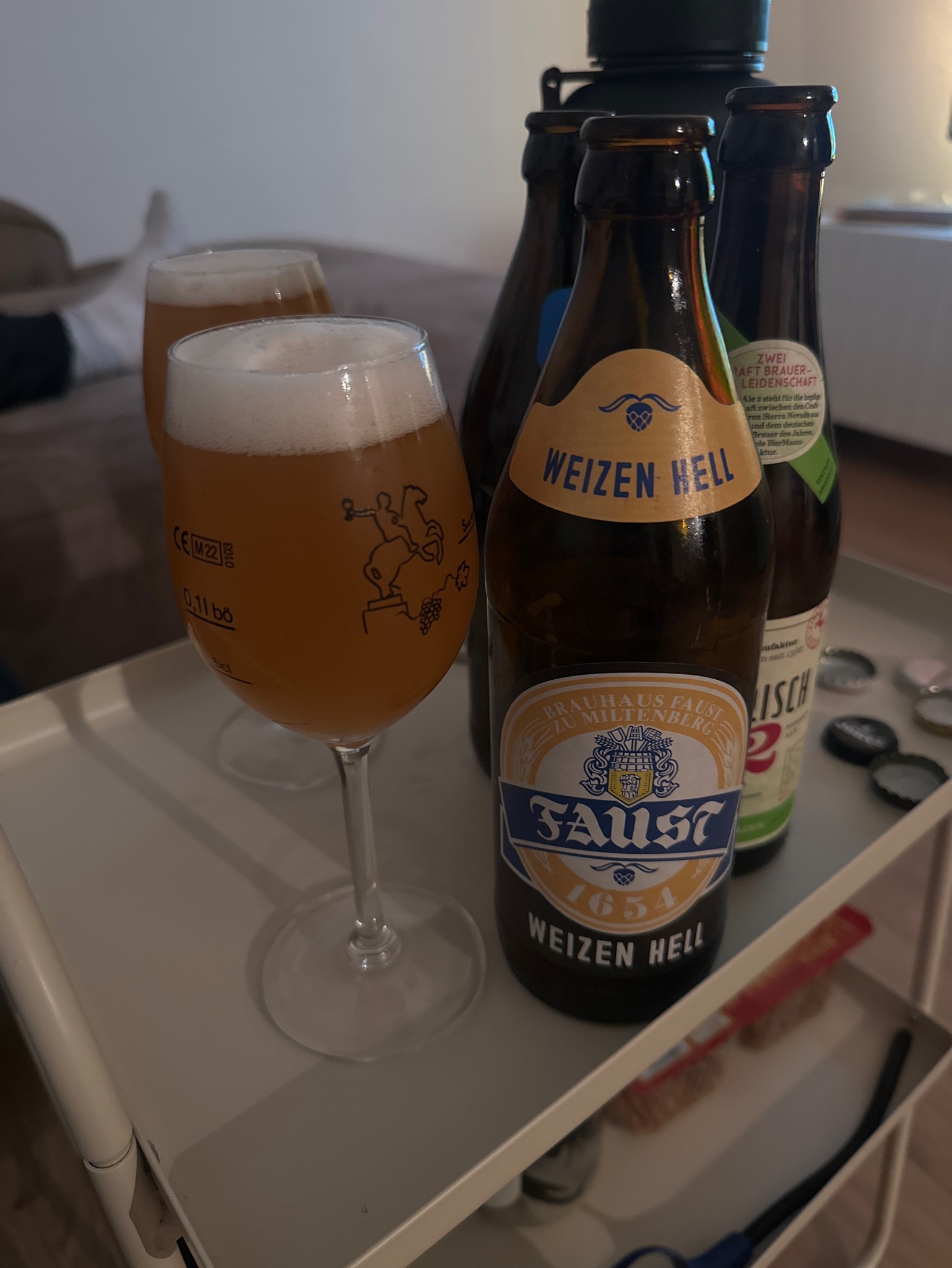 Faust Weizen Hefe Hell, Brauhaus Faust