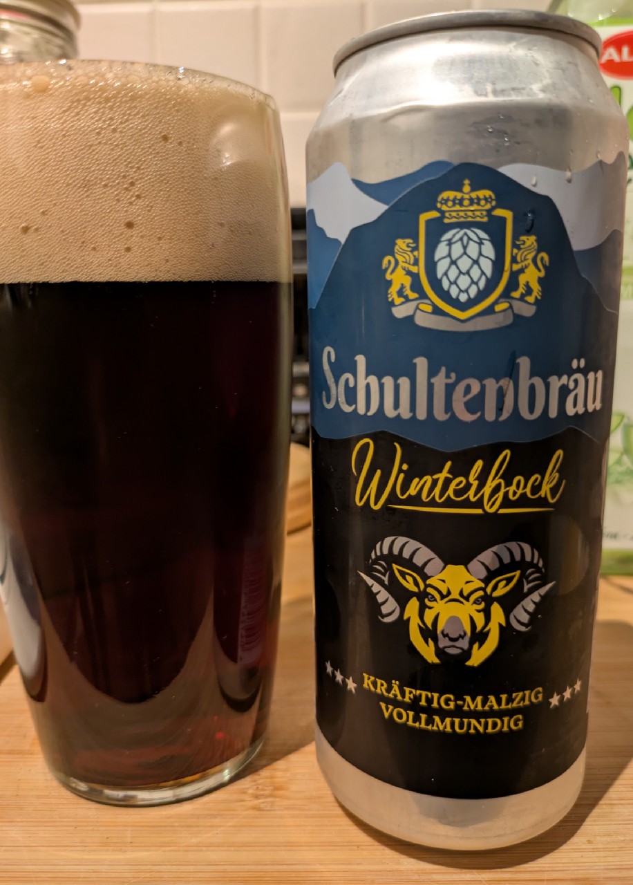 Schultenbräu Winter Bock, Frankfurter Brauhaus (TCB Beverages)